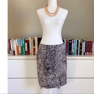 |Ann Taylor | Patterned Skirt